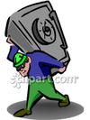 Robber_carrying_safe Robber_carrying_safe